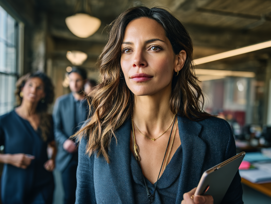 Female business leader